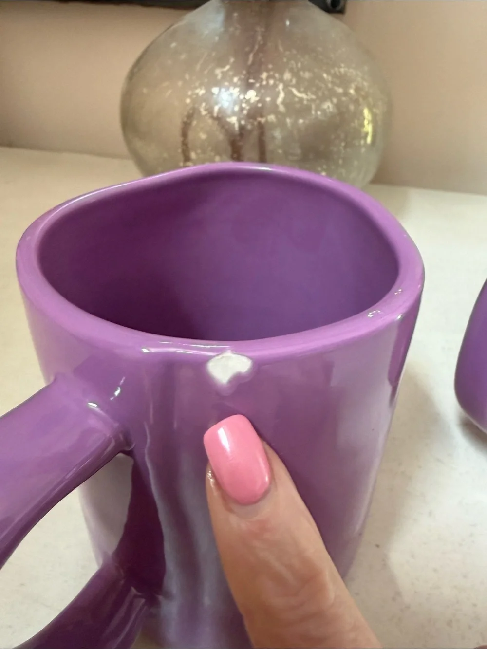 Rae Dunn Purple 'Potion' & 'Witch, Please' Ceramic Mug Pair